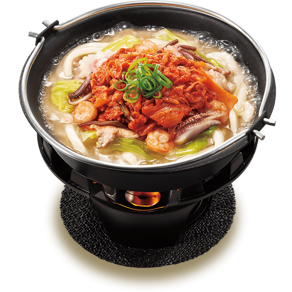 キムチ海鮮ちゃんぽんうどん