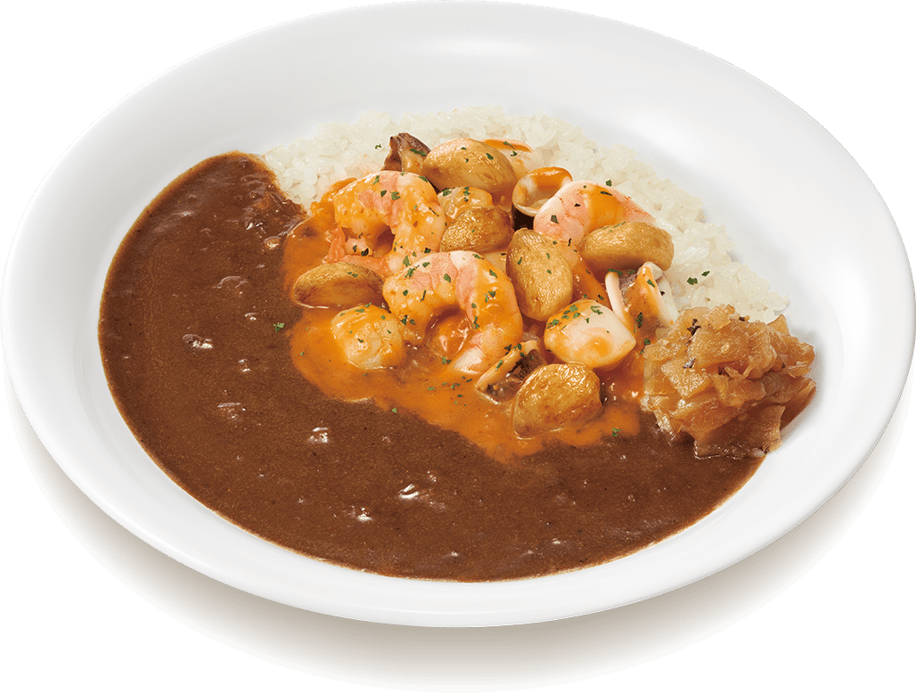 にんにくシーフードカレー