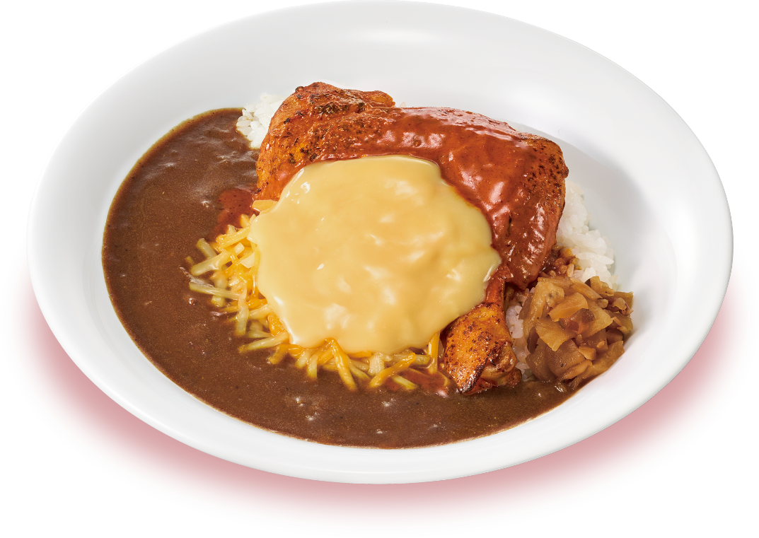 チーズタンドリーチキンカレー