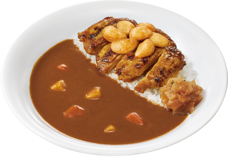 にんにくやわらかチキンカレー