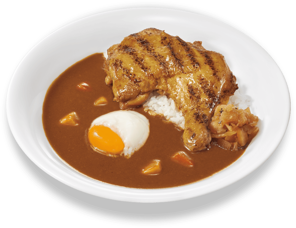 おんたま炭火焼チキンカレー