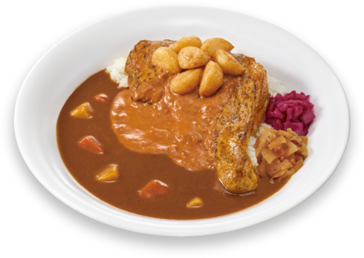にんにくバターチキンソースカレー