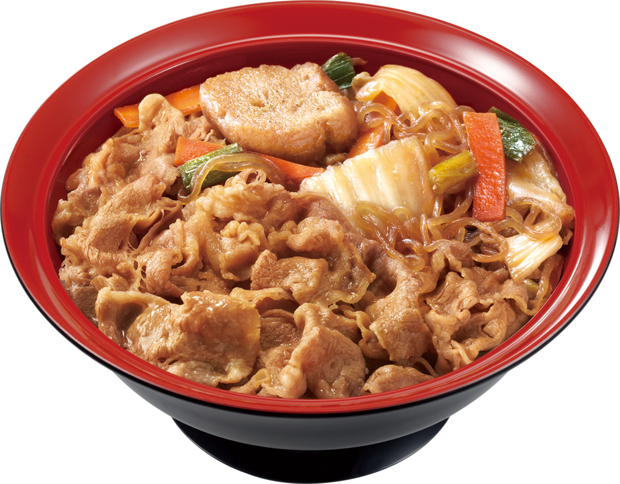 牛すき焼き丼 すき家