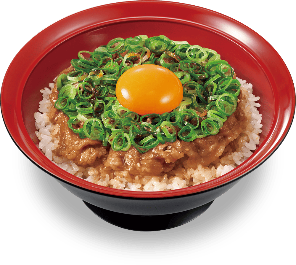 ねぎ玉牛カルビ焼肉丼