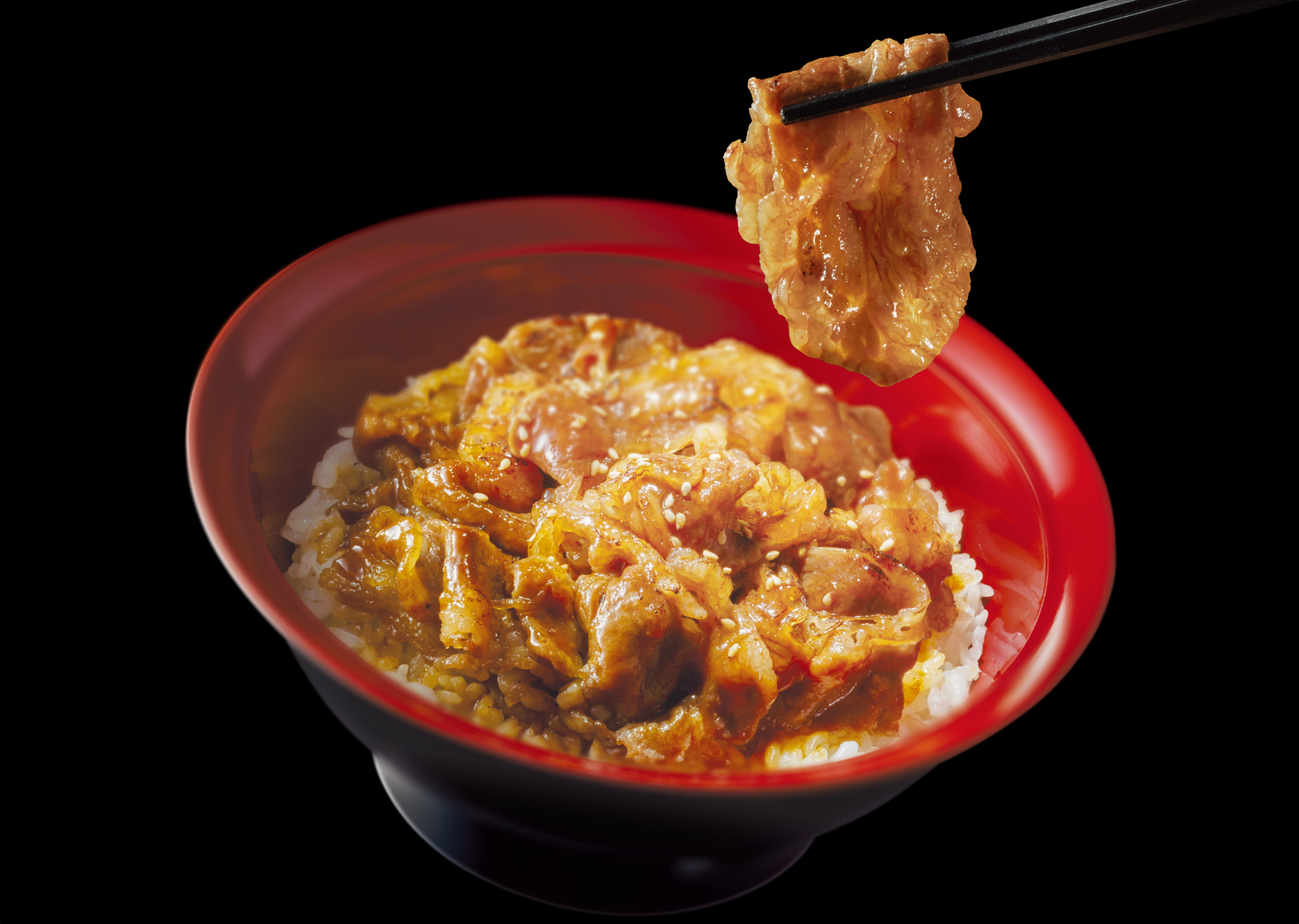 牛カルビ焼肉丼