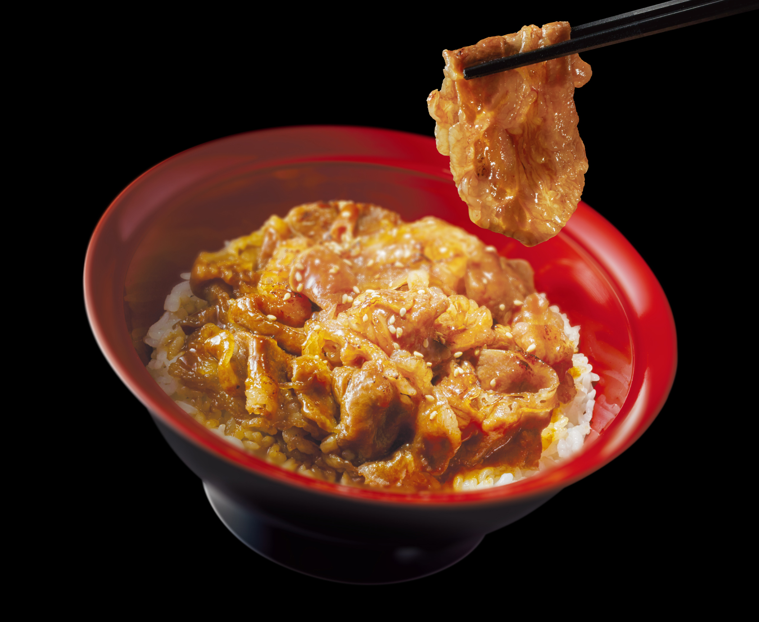 牛カルビ焼肉丼