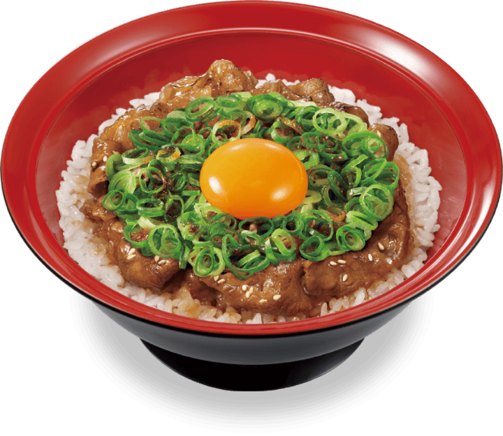ねぎ玉牛カルビ焼肉丼