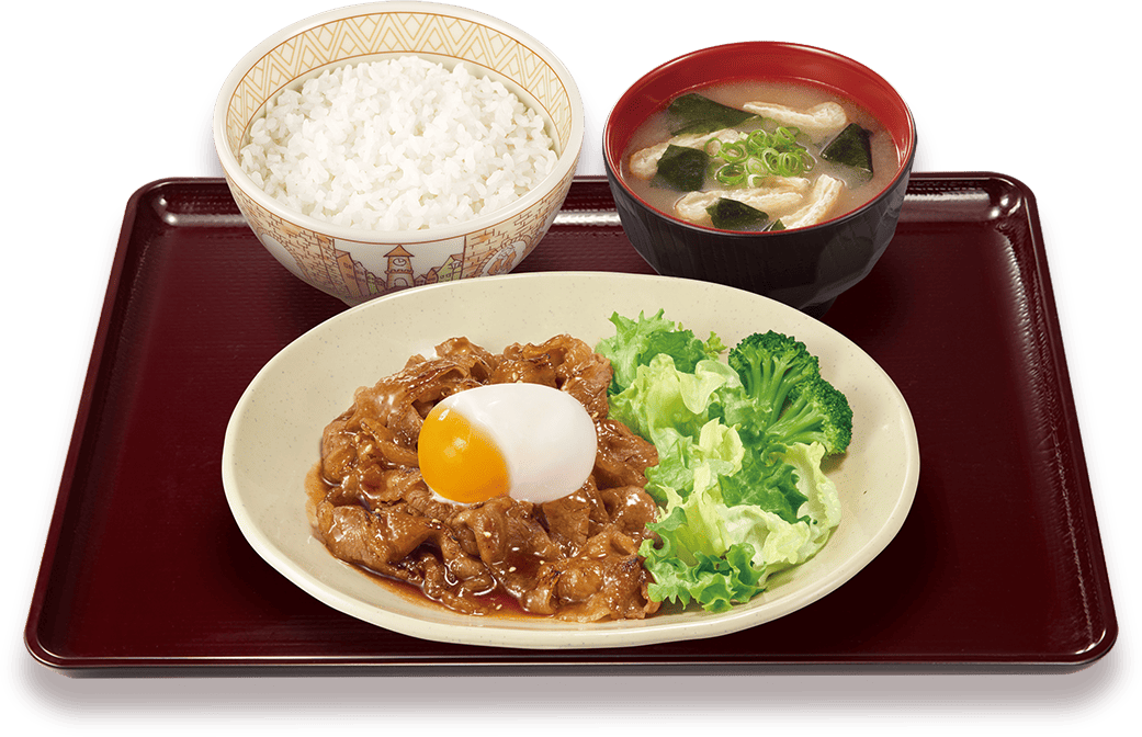 おんたま牛カルビ焼肉定食