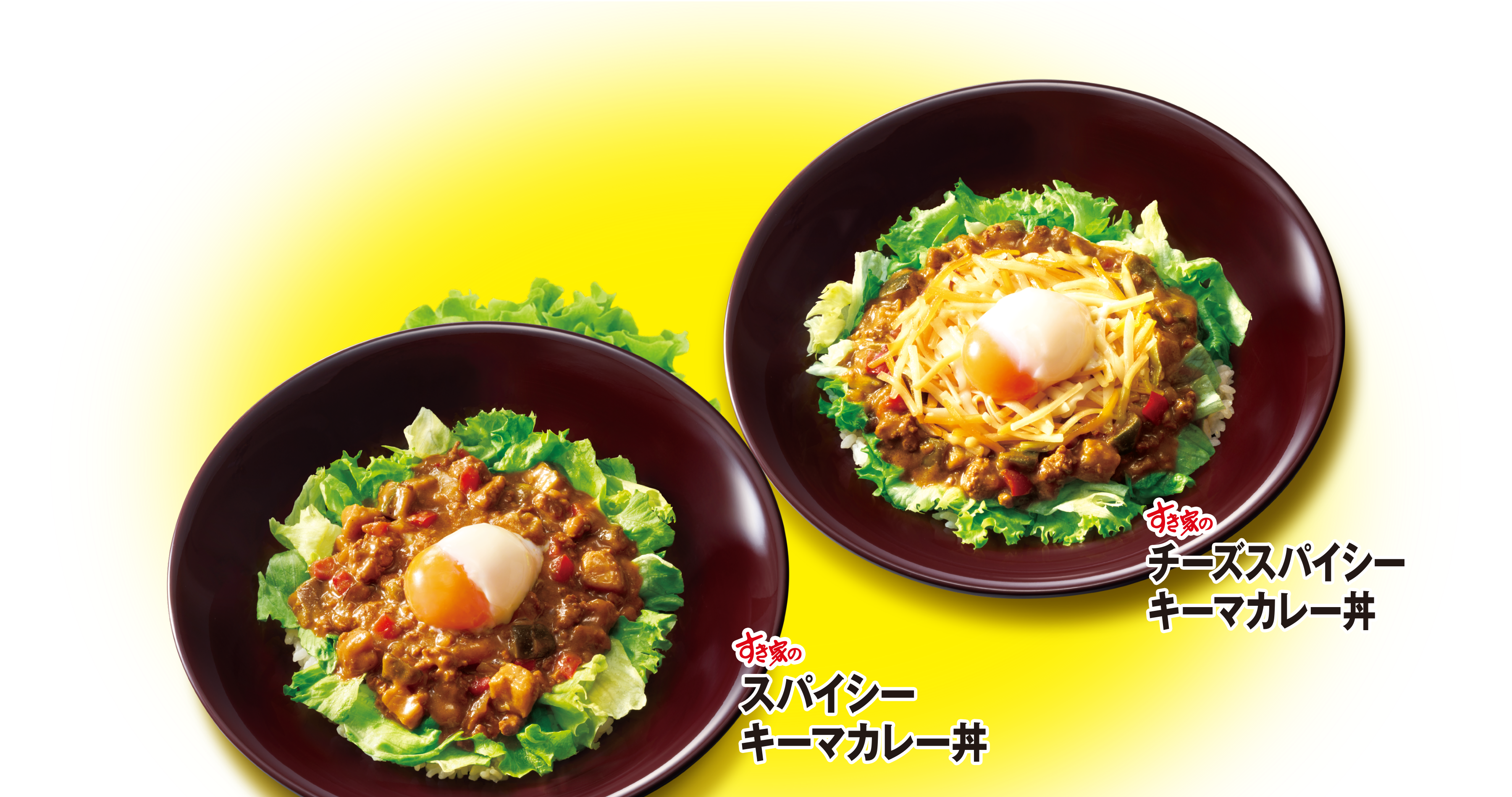 スパイシーキーマカレー丼