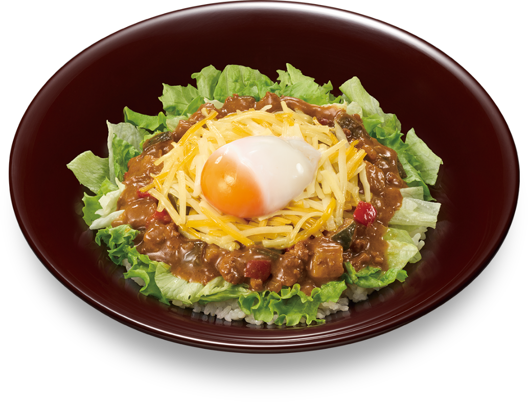 チーズスパイシーキーマカレー丼
