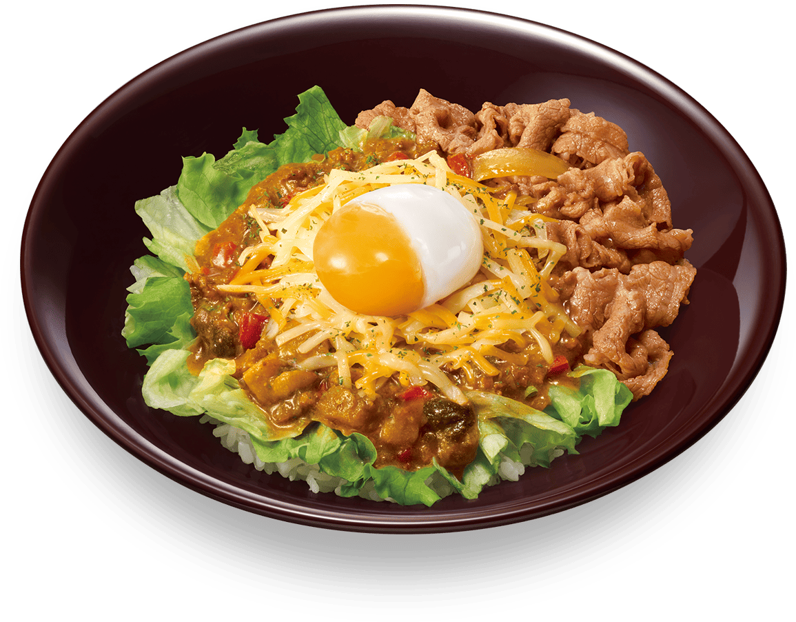 牛あいがけチーズスパイシーキーマカレー