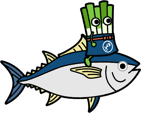 まぐろとネギ