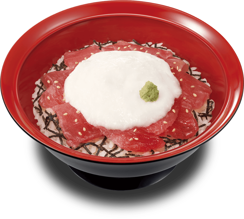 山かけまぐろ鉄火丼