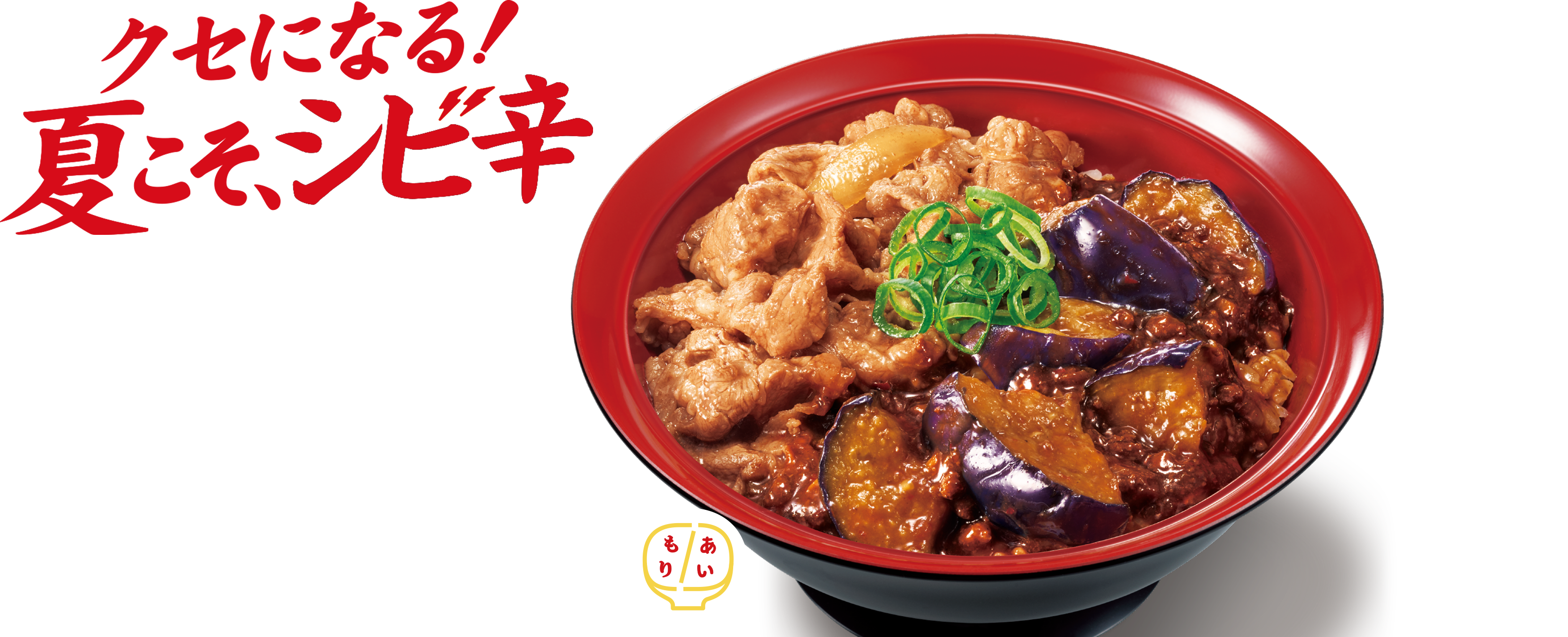 シビ辛麻婆茄子牛丼