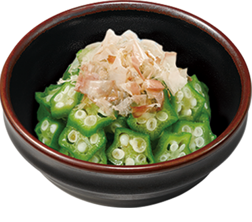 かつぶしオクラ
