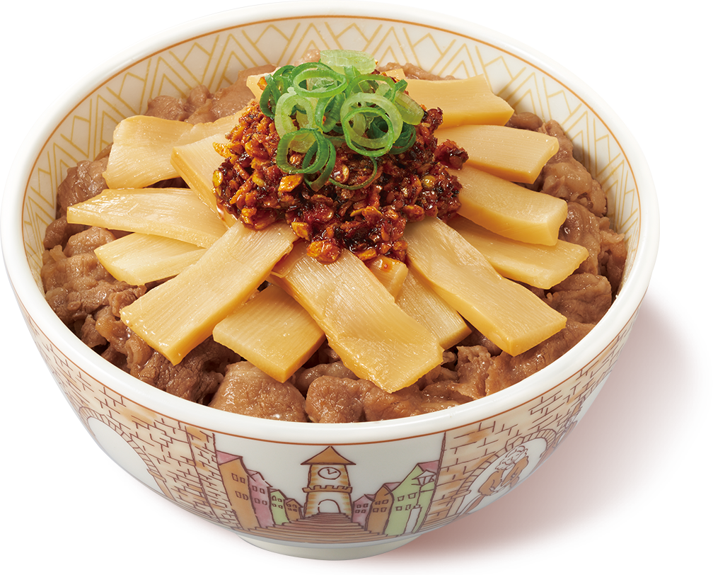 食べラー・メンマ牛丼