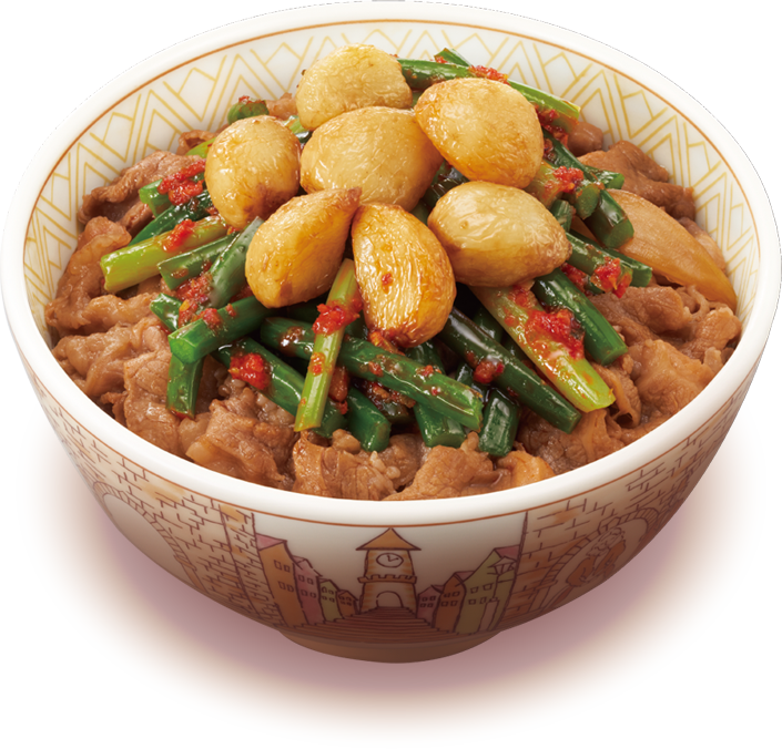 ダブルニンニク牛丼