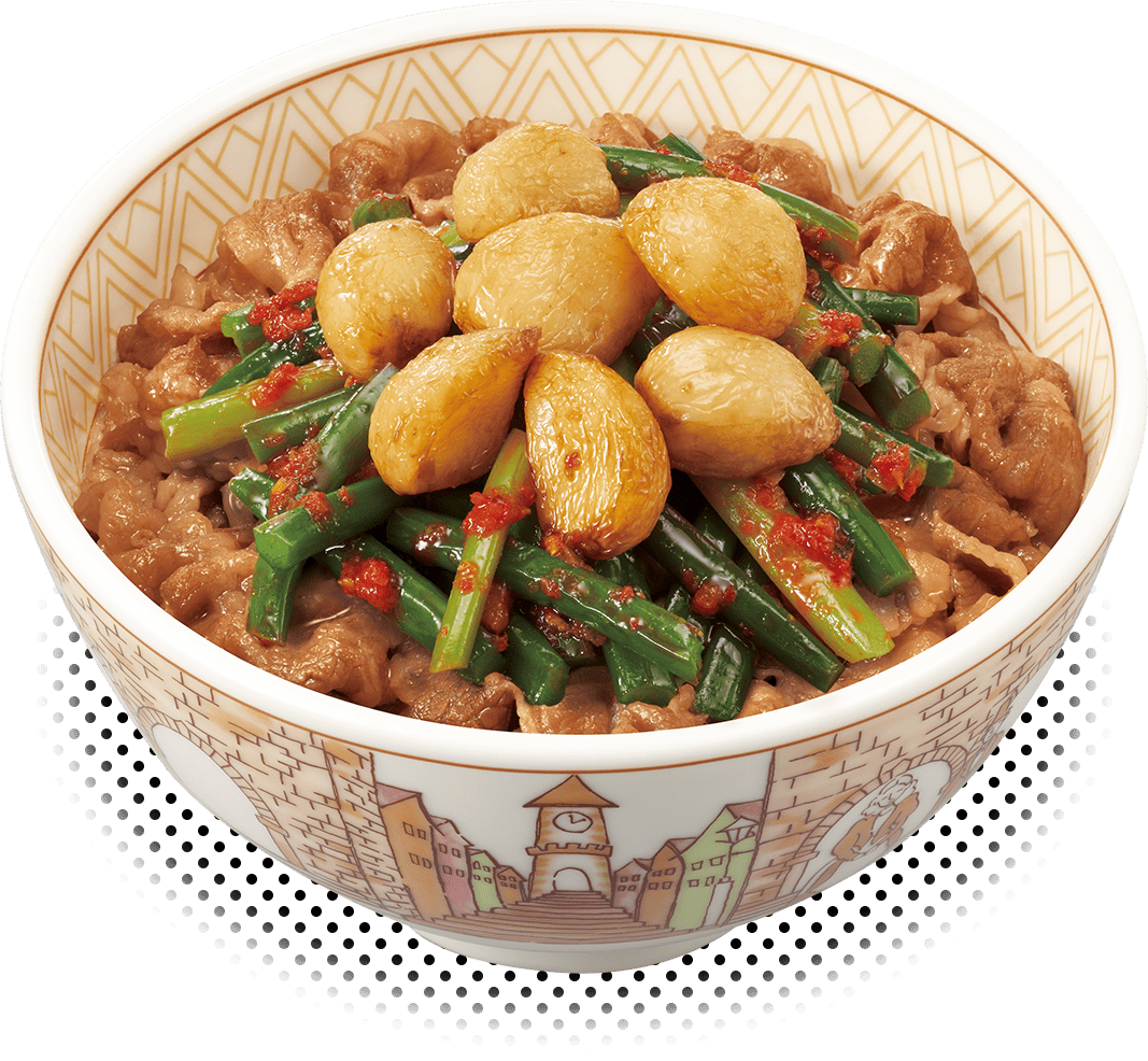 ダブルニンニク牛丼