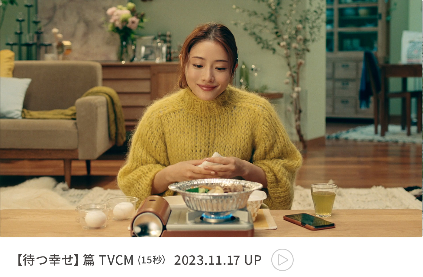 「待つ幸せ」篇TVCM
