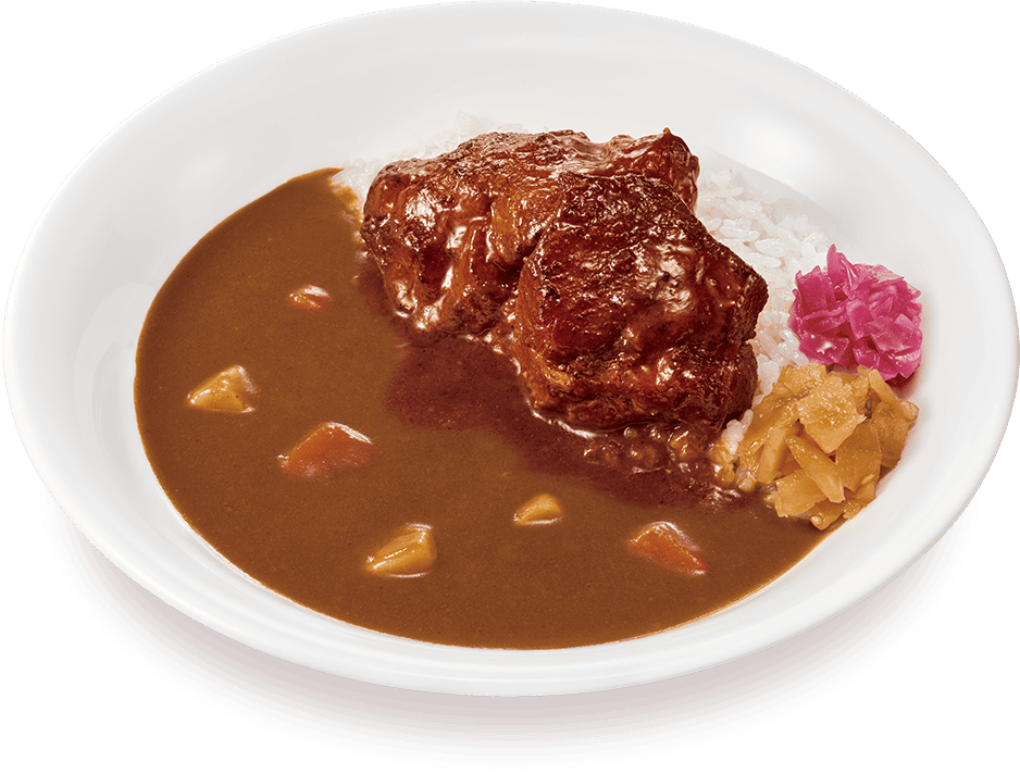 ポークロックカレー　肉ダブル