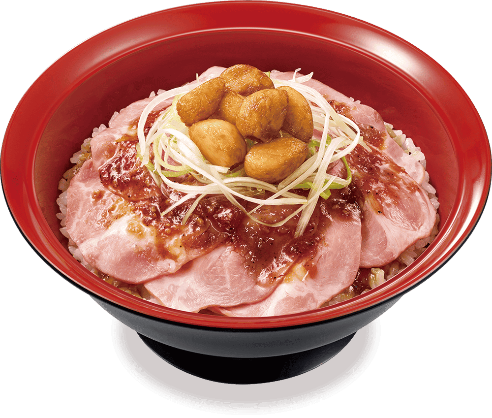 にんにくローストポーク丼
