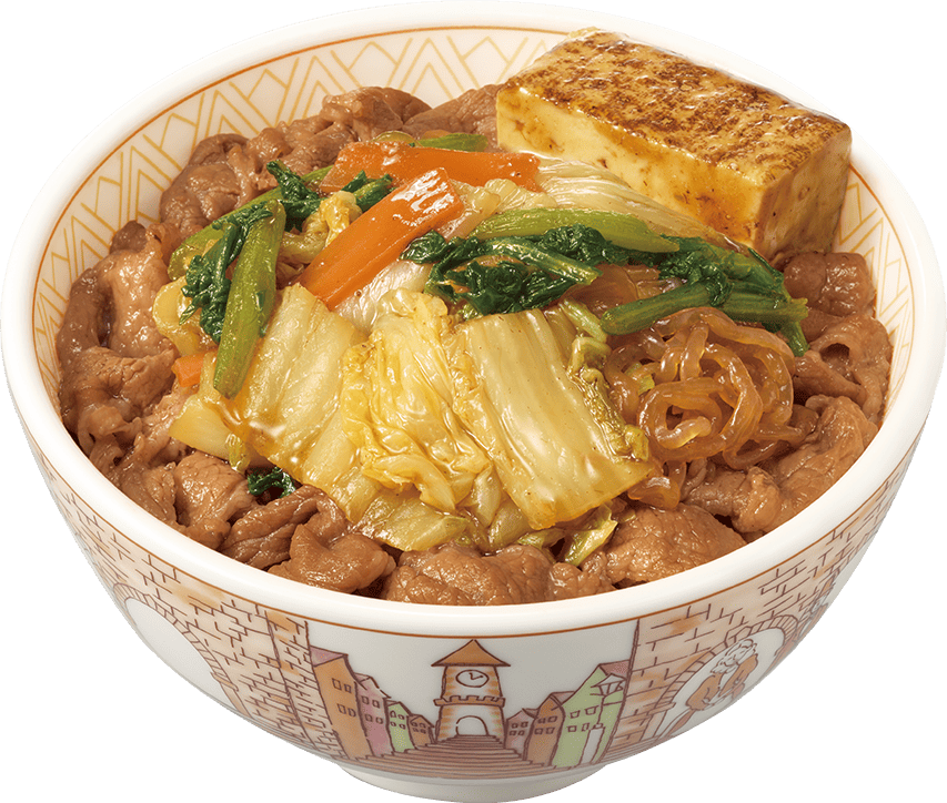 すきやき牛丼