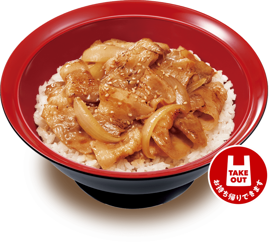 豚カルビ丼