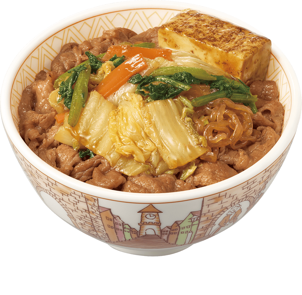 すきやき牛丼