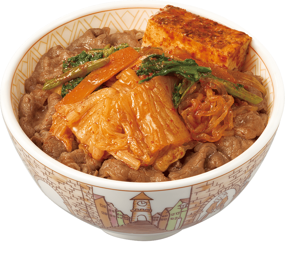 辛旨すきやき牛丼