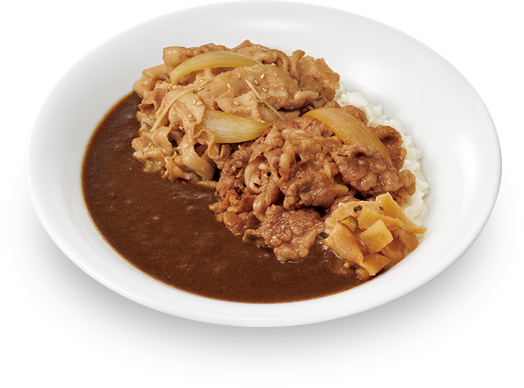 牛豚カレー